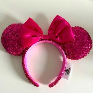 Disney Pink Sequence Minnie Ears